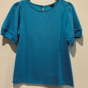 NWT Ann Taylor small lavender blouse & NWT xsmall blue blouse